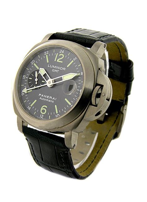 panerai luminor gmt titanium pam 89|officine Panerai Luminor gmt.